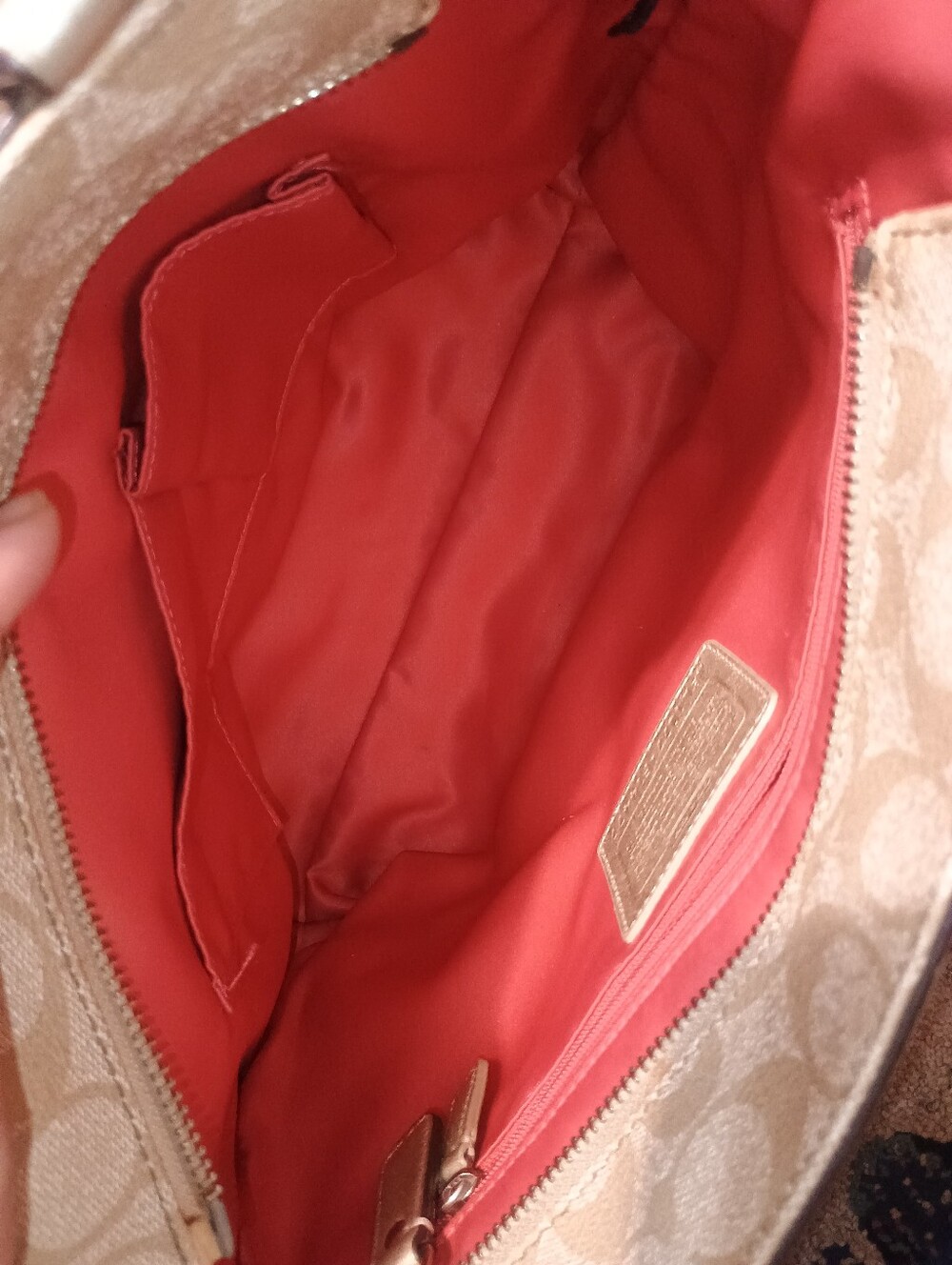 Coach Shoulder Bag EUC - Picture 10 of 11